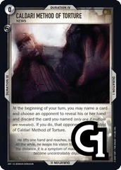 Caldari Method of Torture - Foil